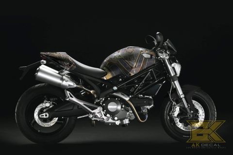  Tem xe Ducati Monster - 007 