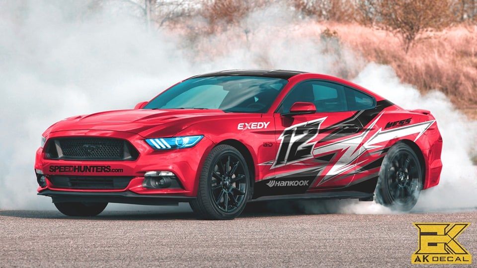  Tem xe Ford Mustang - 003 