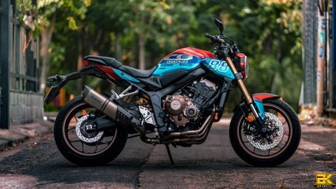 Honda CB650R Phong cách Tri-color