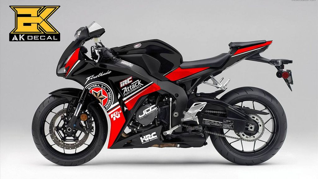  Tem xe Honda CBR 1000RR - 007 