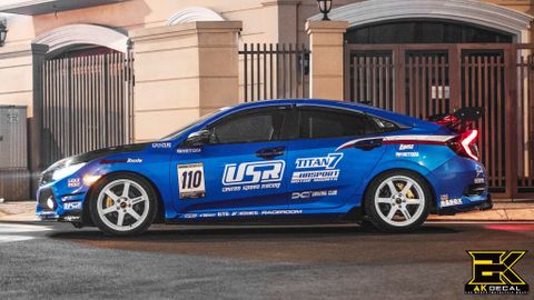  Tem xe Honda Civic - 023 