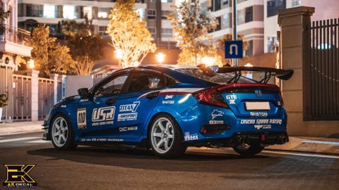  Tem xe Honda Civic - 023 