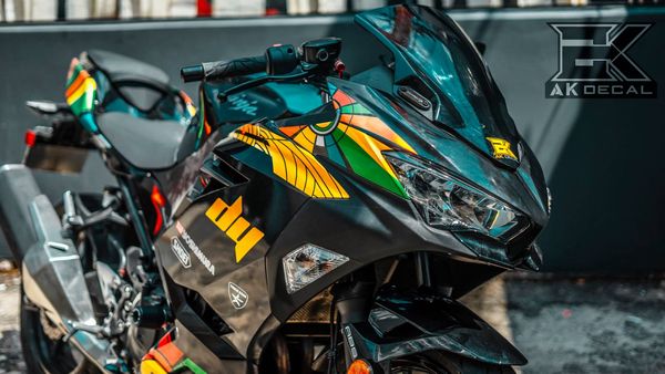 decal dán xe Kawasaki Ninja 400
