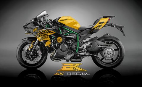  Tem xe Kawasaki Ninja H2 - 006 
