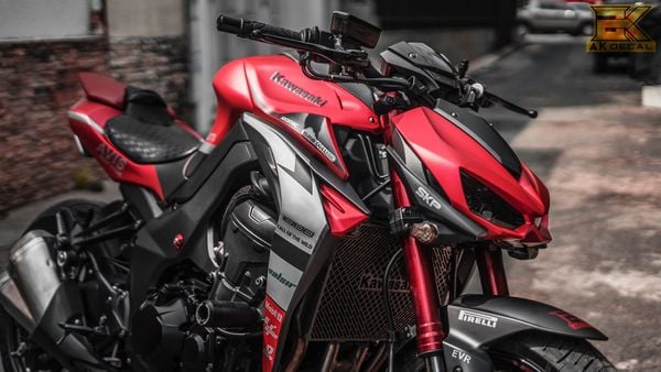 decal dán xe Kawasaki Z1000