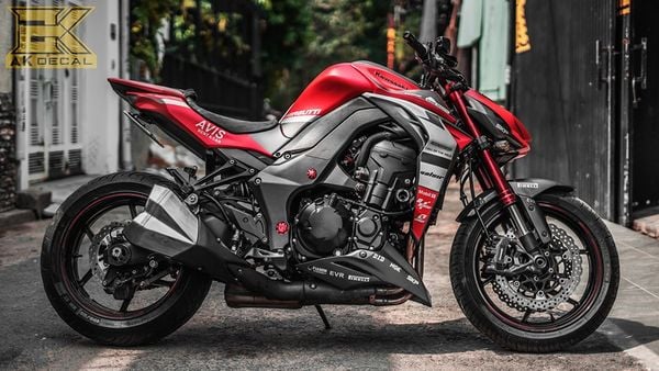 decal dán xe Kawasaki Z1000