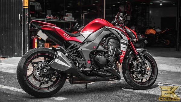 decal dán xe Kawasaki Z1000
