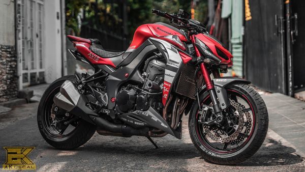 decal dán xe Kawasaki Z1000