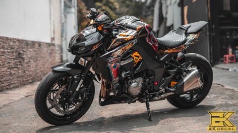 Tem xe Kawasaki Z1000