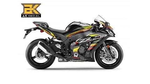  Tem xe Kawasaki ZX10R - 001 