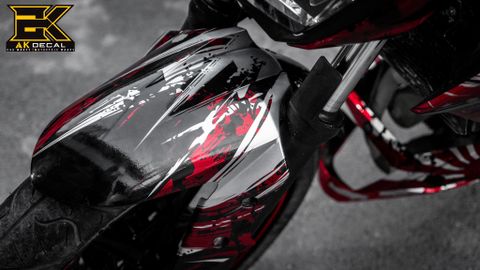  Tem xe Kawasaki Z300 - 007 