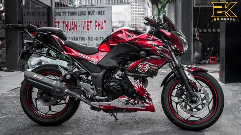  Tem xe Kawasaki Z300 - 007 