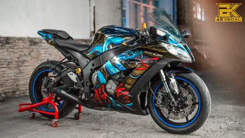  Tem xe Kawasaki ZX10R - 012 