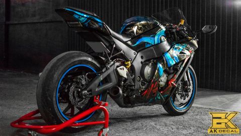  Tem xe Kawasaki ZX10R - 012 