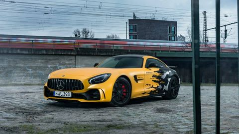 Tem xe Mercedes AMG GT R
