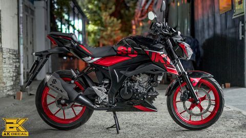  Tem xe Suzuki GSX S150 - 001 