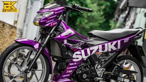  Tem xe Suzuki Raider - 001 