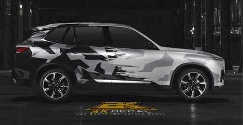 Tem xe Vinfast LuxSA2.0 AK Decal thiết kế