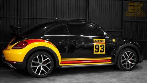  Tem xe Volkswagen Beetle - 001 