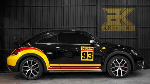  Tem xe Volkswagen Beetle - 001 