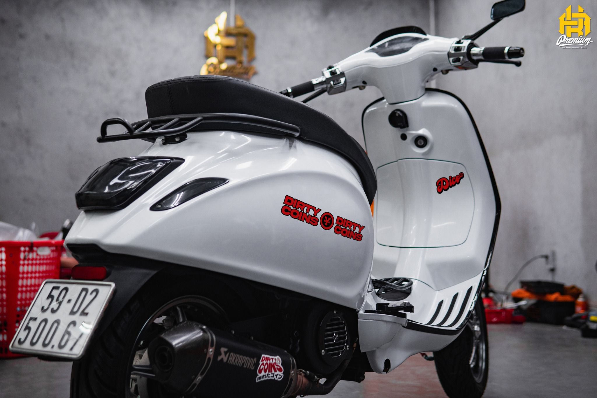  Tem xe Piaggio Vespa Sprint - 039 