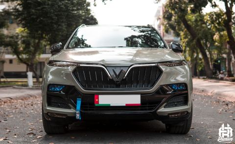 Vinfast Lux SA đổi màu KHAKI GREEN