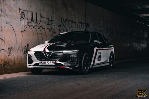 vinfast lux a 2.0 decal thể thao