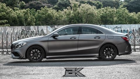  Wrap đổi màu Mercedes CLA - 001 