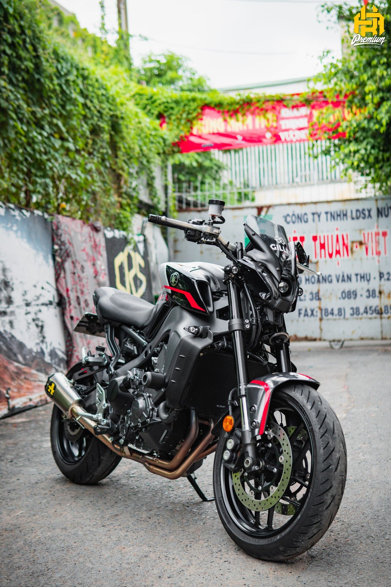  Tem xe Yamaha MT 09 - 009 