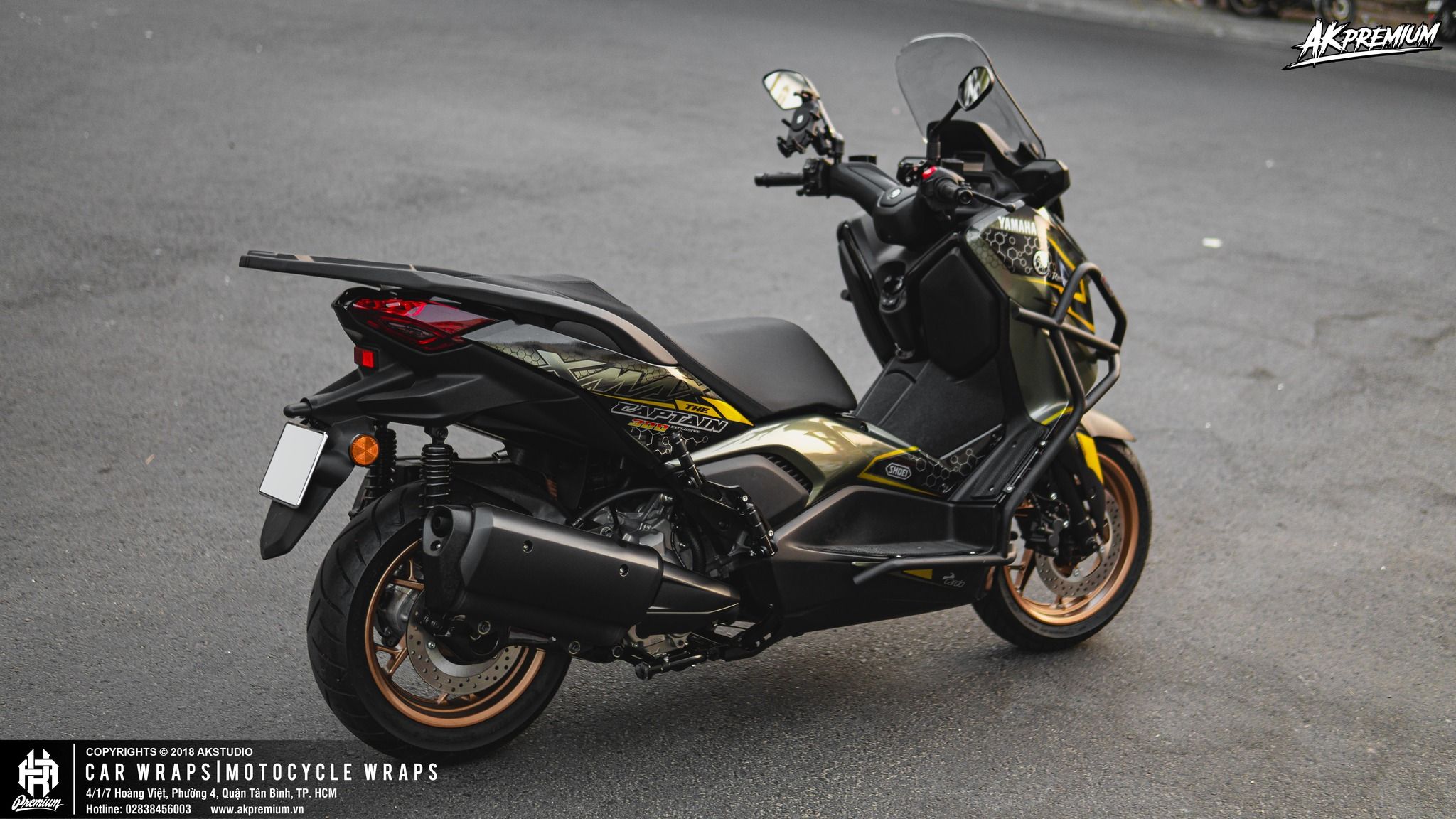  Tem xe Yamaha XMAX - 001 