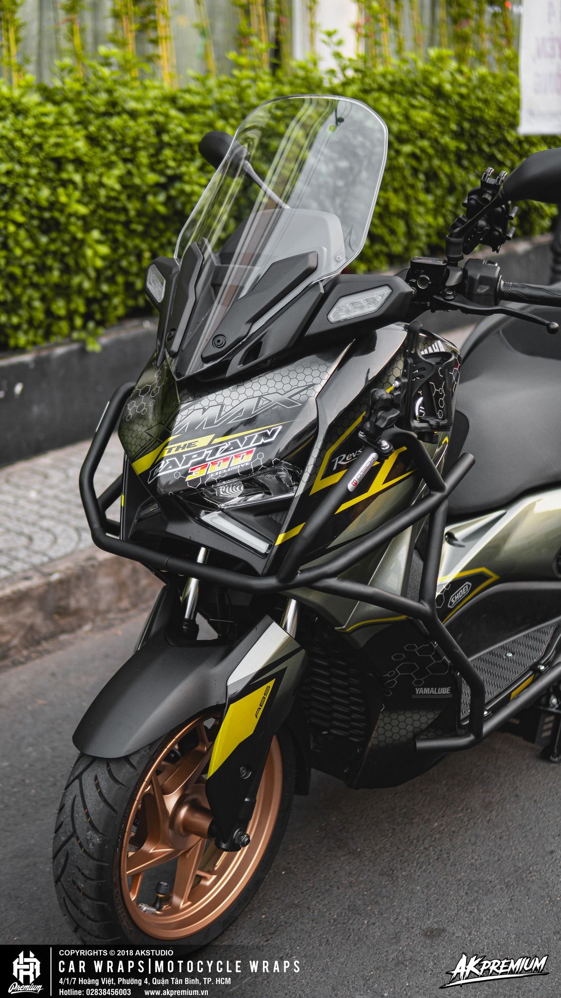  Tem xe Yamaha XMAX - 001 