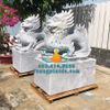 Ấn Rồng Đá Cẩm Thạch Xám Đẹp Nguyên Khối