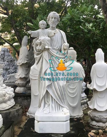 Tượng Thánh Cả GiuSe Bằng Đá Mỹ Nghệ