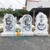 Bảng Hiệu Bằng Đá Cẩm Thạch Tự Nhiên Cho Các Chùa, Thiền Viện