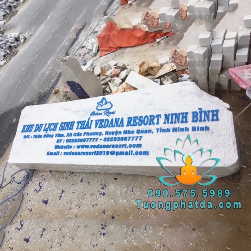 Bảng Hiệu Bằng Đá Tự Nhiên Cho Khu Du Lịch, Resort