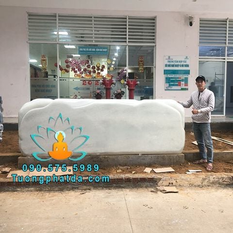 Bảng Hiệu Bằng Đá Dài 3m Cho Bệnh Viện 109 Đà Nẵng