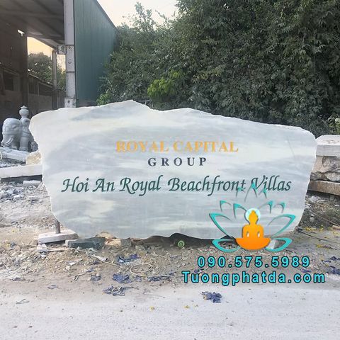 Bảng Hiệu Đá Cho Khu Villa Tại Hội An