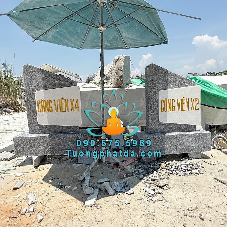 Bảng Hiệu Đá Granit Nguyên Khối Đẹp
