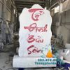 Bảng Hiệu Đá Trắng Đẹp Cho Tổ Đình Bửu Sơn