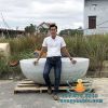 Bộ Bồn Tắm Đá Cẩm Thạch Trắng Đẹp Tại Sài Gòn