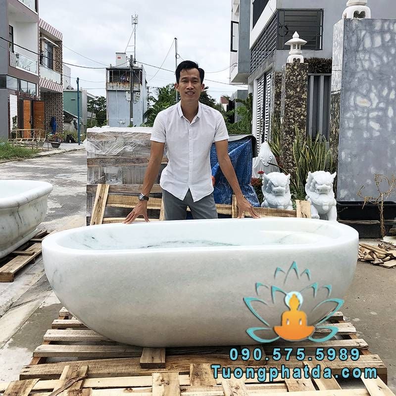 Bán Bồn Tắm Đá Trắng Non Nước Đẹp Giá Tốt Nhất Sài Gòn