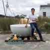 Bán Bồn Tắm Tròn Đá Cẩm Thạch Nguyên Khối Đẹp Tại Song Toàn