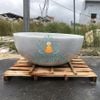 Bồn Tắm Tròn Đá Cẩm Thạch Trắng Đà Nẵng