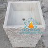 Cung Cấp Lavabo Đứng Đá Trắng Non Nước Đà Nẵng