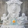 Đài Phun Nước Sư Tử Đá Trắng Đẹp Đà Nẵng