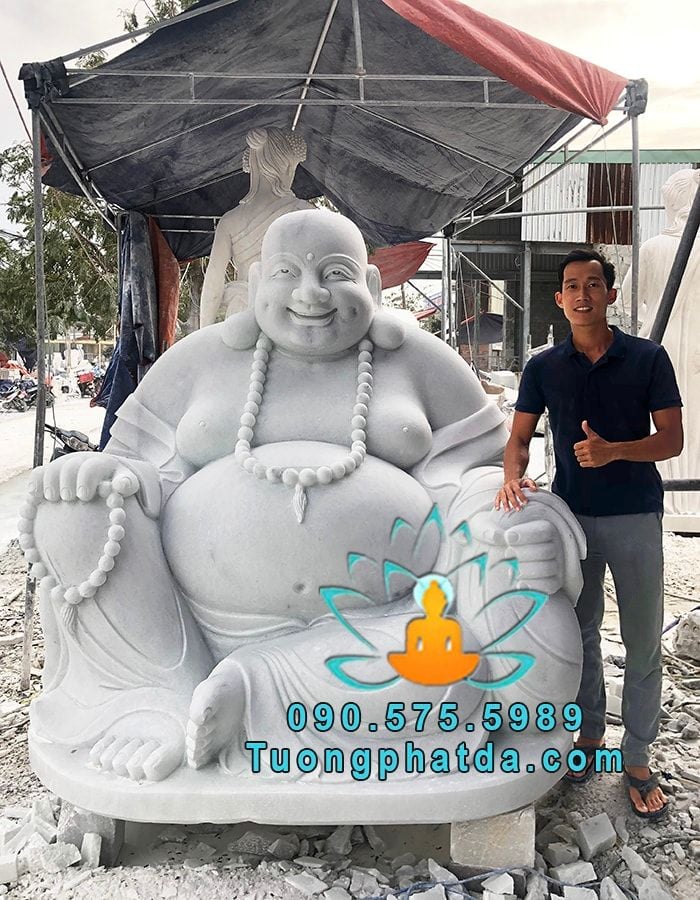 Điêu Khắc Tượng Phật Di Lặc Đá Đẹp Tại Hà Nội