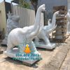 Điêu Khắc Tượng Voi Đá Phong Thủy Trấn Cổng Nhà - Công Ty