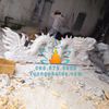 Tượng Rồng Bằng Đá Cẩm Thạch Trắng Đẹp