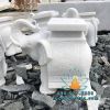 Tượng Voi Dáng Ghế Bằng Đá Nguyên Khối Đẹp