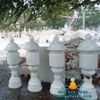 Mẫu Đèn Đá Đẹp Cúng Dường Để Chùa